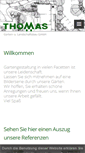 Mobile Screenshot of garten-thomas.de
