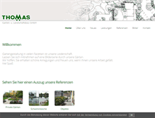 Tablet Screenshot of garten-thomas.de